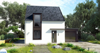 maison de ville City 60 vue 3D