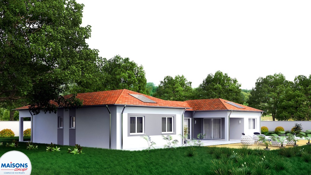 Maison Prestance vue terrasse