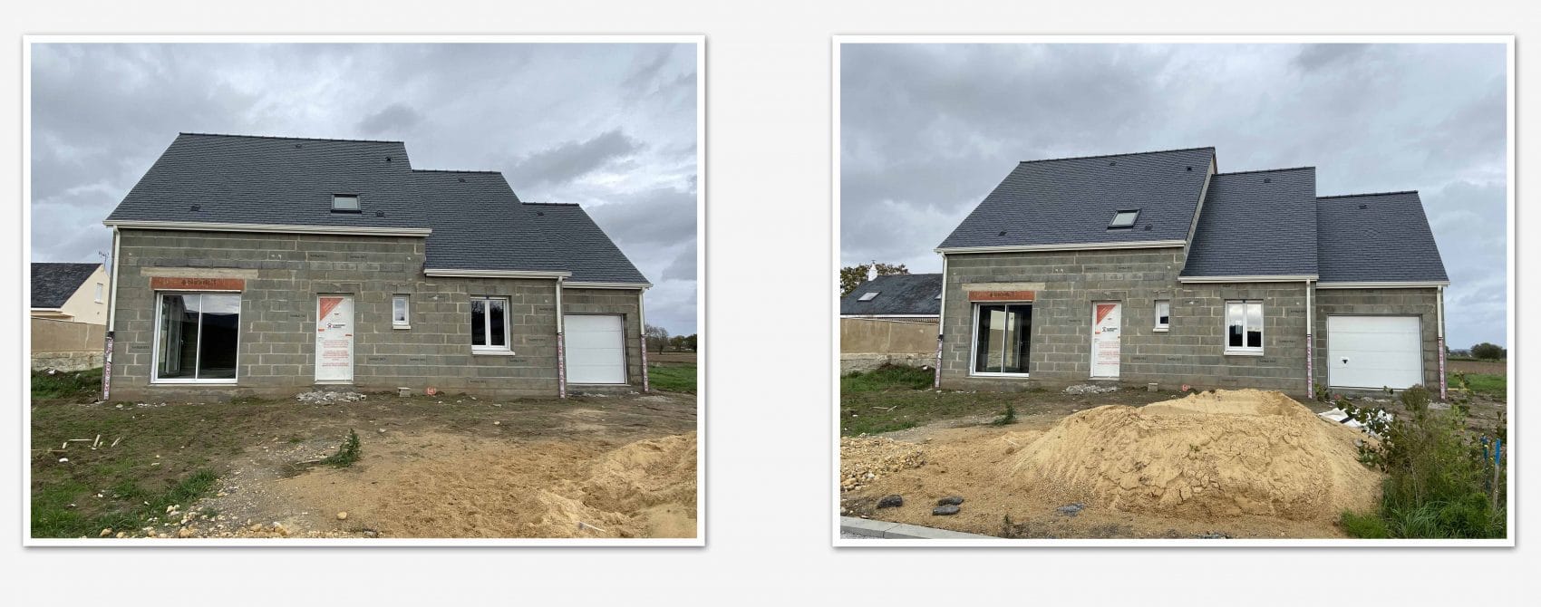 Photo du chantier Maisons Concept à Villebernier