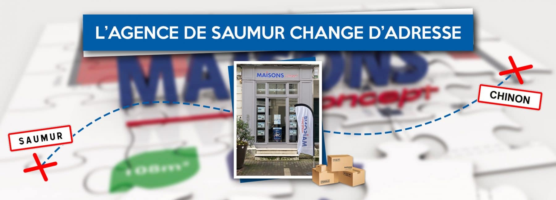 Maisons Concept saumur change d'adresse