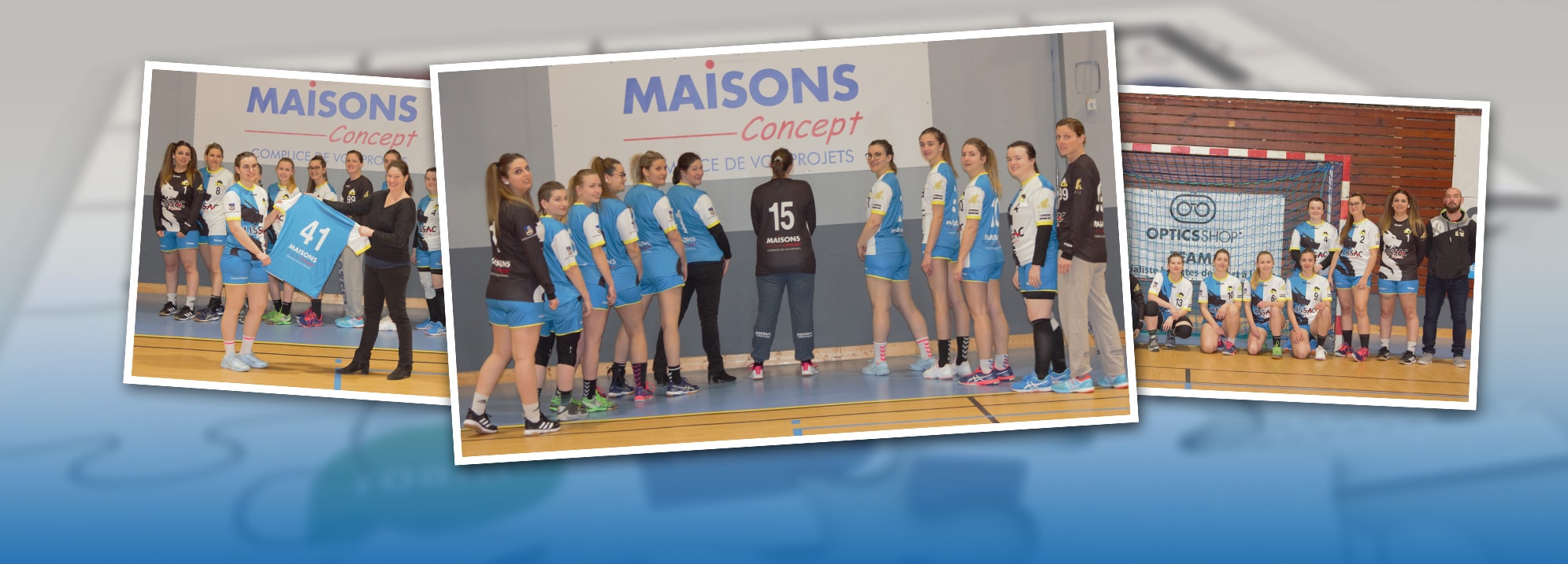 maisons concept et le handball club blaisois