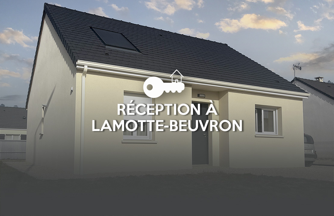 Réception d'une maison à Lamotte-Beuvron (41) - Maisons Concept