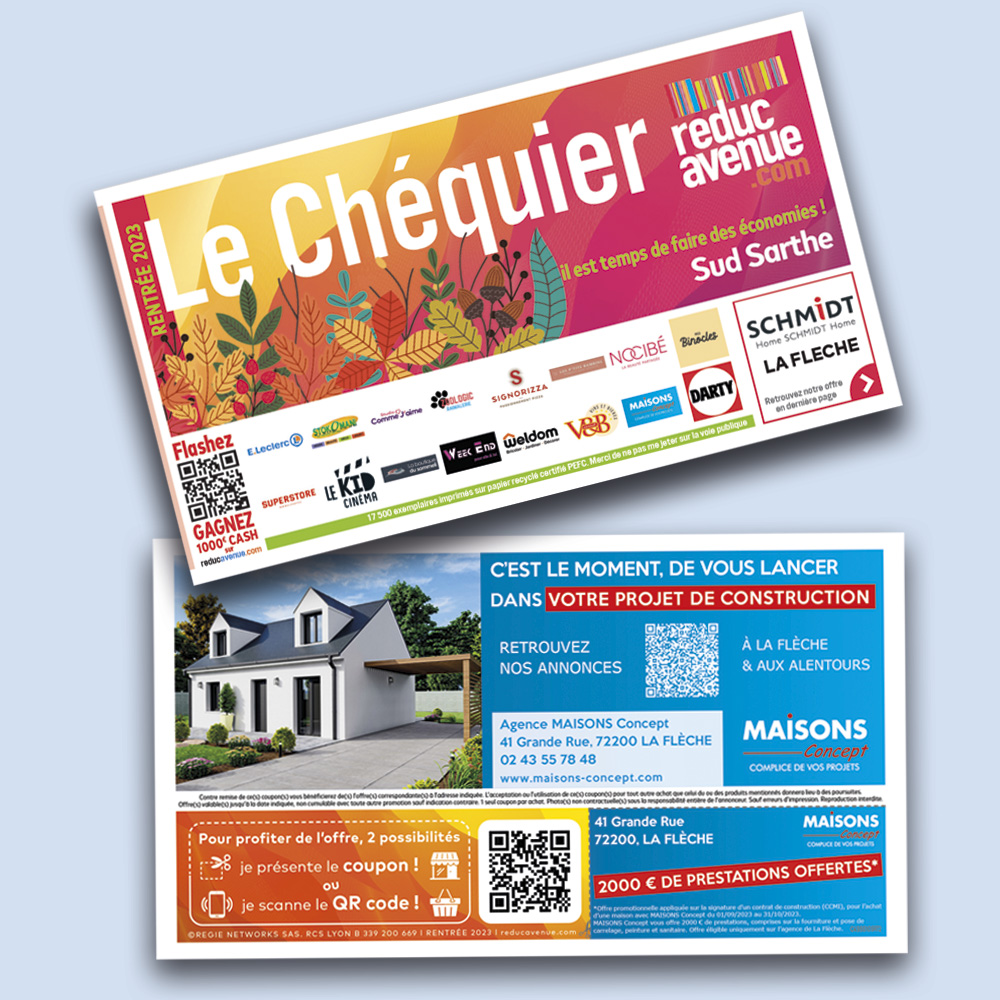 Offre Maisons Concept dans le chéquier Reduc Avenue - Sud Sarthe !